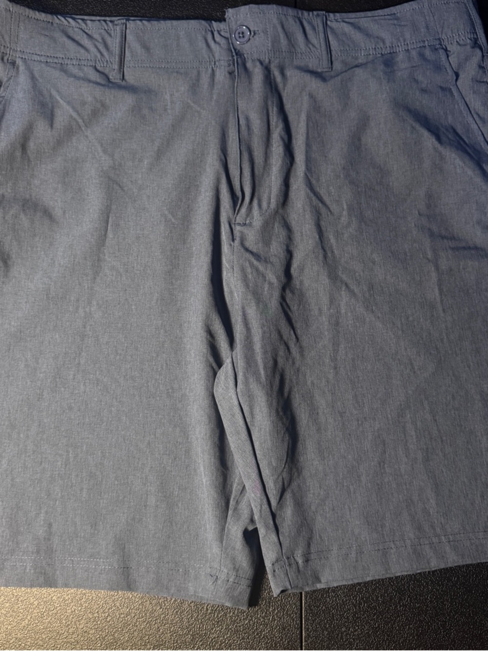 Architect Men's Flat Front Shorts - Heather Blue